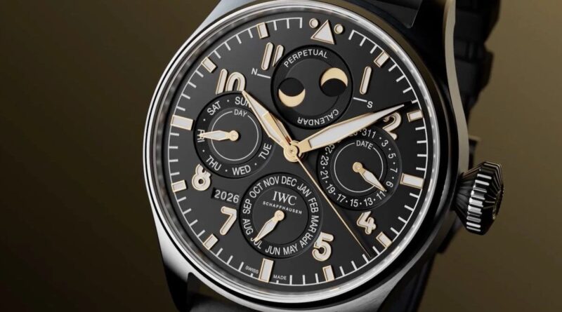 IWC Schaffhausen Big Pilot’s Watch Perpetual Calendar ProSet 140 Years Mercedes-Benz — вечный календарь нового поколения в честь юбилея автогиганта