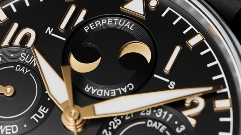 IWC Schaffhausen Big Pilot’s Watch Perpetual Calendar ProSet 140 Years Mercedes-Benz — вечный календарь нового поколения в честь юбилея автогиганта