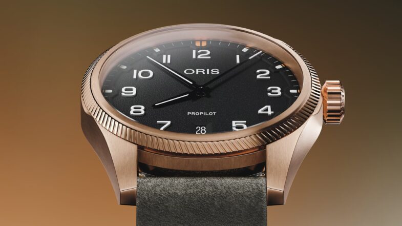 Бронзовое пополнение линейки Oris обновила коллекцию ProPilot Date