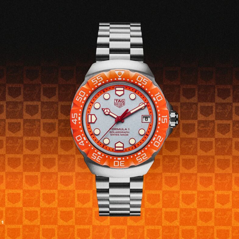 TAG Heuer Formula 1 Zandvoort Limited Edition — яркий оранжевый финал голландского этапа Формулы-1
