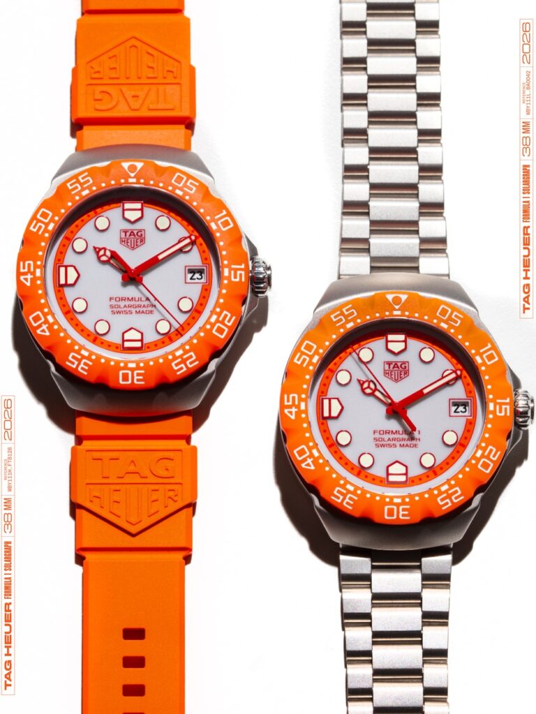 TAG Heuer Formula 1 Zandvoort Limited Edition — яркий оранжевый финал голландского этапа Формулы-1