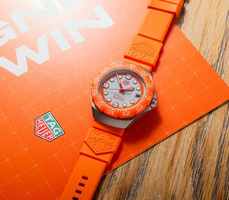 TAG Heuer Formula 1 Zandvoort Limited Edition — яркий оранжевый финал голландского этапа Формулы-1