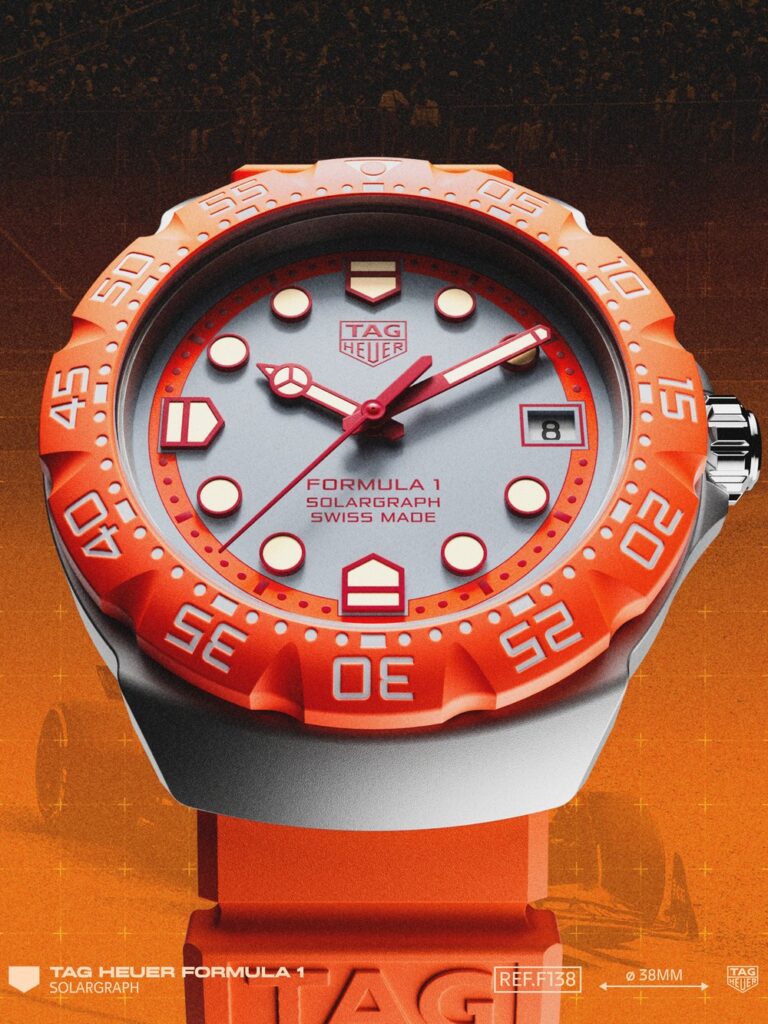 TAG Heuer Formula 1 Zandvoort Limited Edition — яркий оранжевый финал голландского этапа Формулы-1