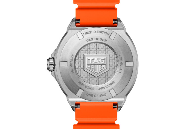 TAG Heuer Formula 1 Zandvoort Limited Edition — яркий оранжевый финал голландского этапа Формулы-1