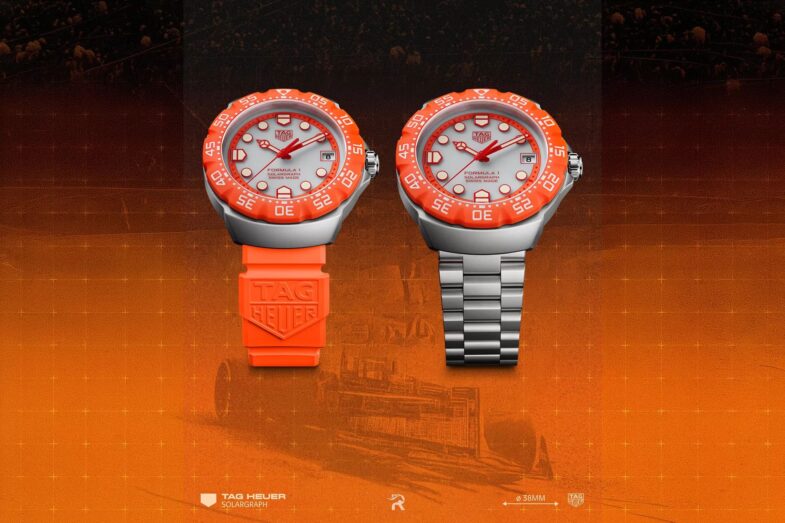 TAG Heuer Formula 1 Zandvoort Limited Edition — яркий оранжевый финал голландского этапа Формулы-1