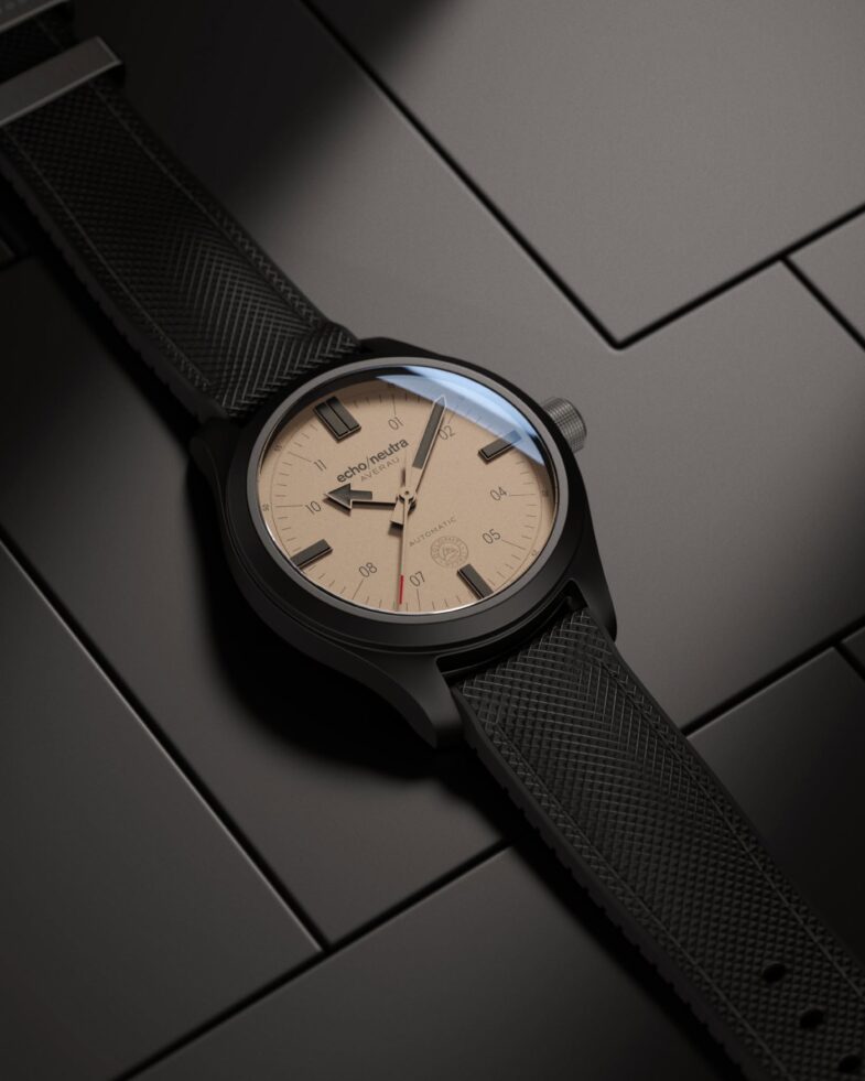 echo/neutra Averau 42 Ceramic Sand Collection — милитари-стилистика, керамика и титановый каркас