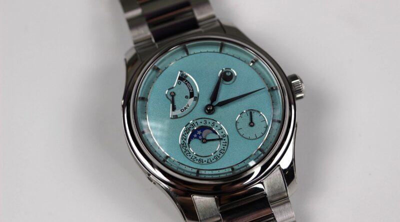 А вот это интересно! Обзор часов ZEROO C5 Keigo Classic Automatic Moon Phase Limited Edition